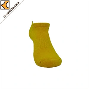 Men&prime;s Half Cushion Boat Invisible Cotton Socks (165006SK)