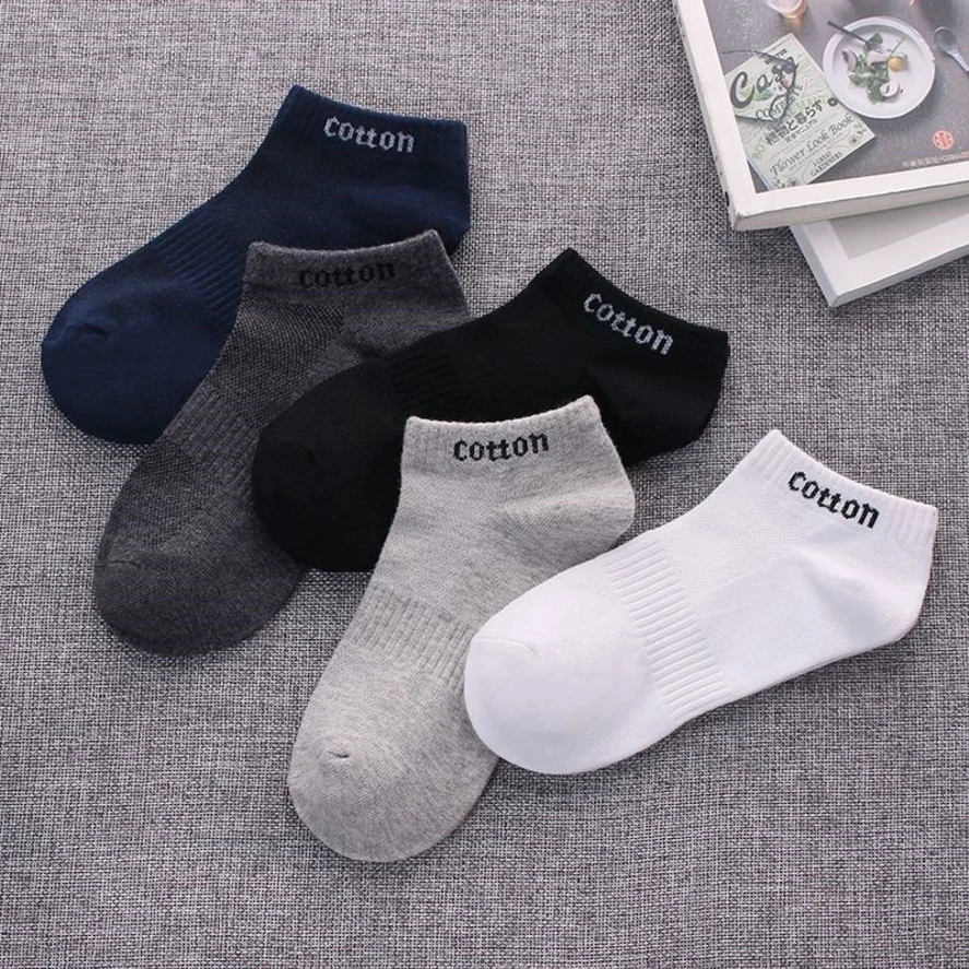 Low Ankle Socks Men and Women Black Ankle Sport Socks