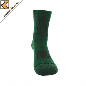 164003sk-Stripe Crew Merino Wool Sport Men&prime;s Socks