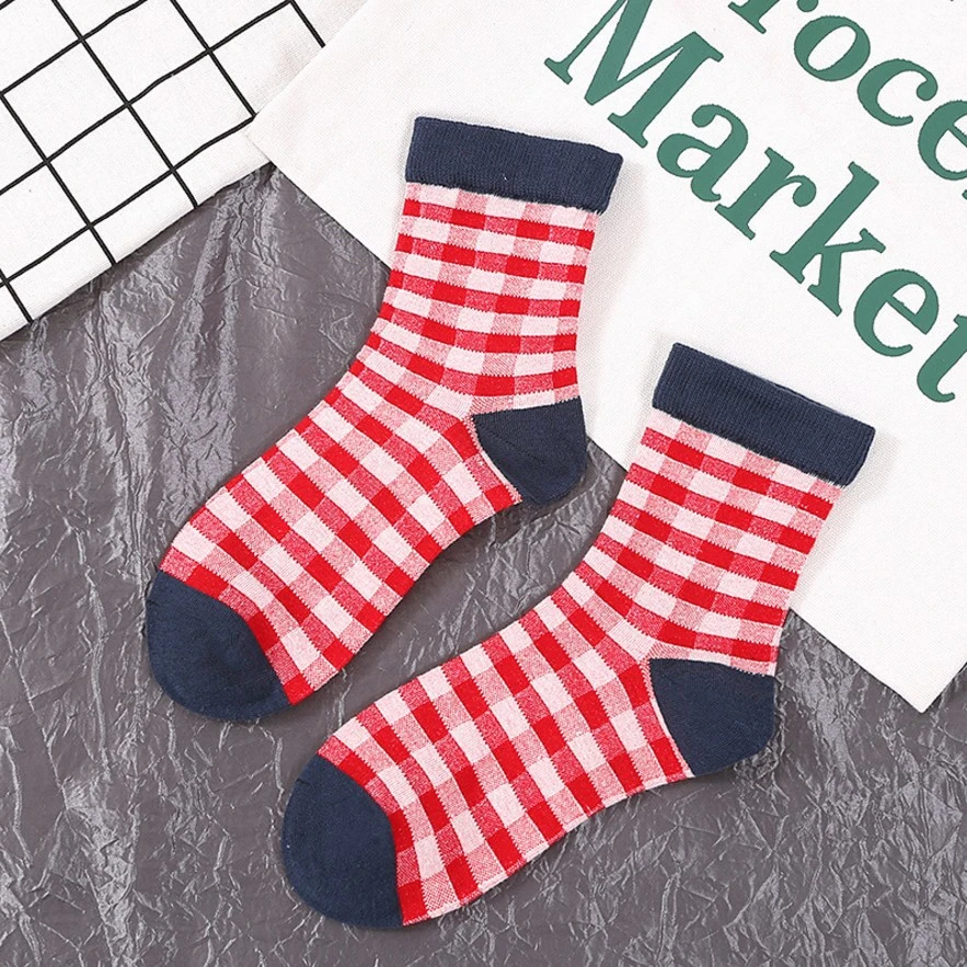 Wholesale Happy Short Crew MID Calf Women Socks