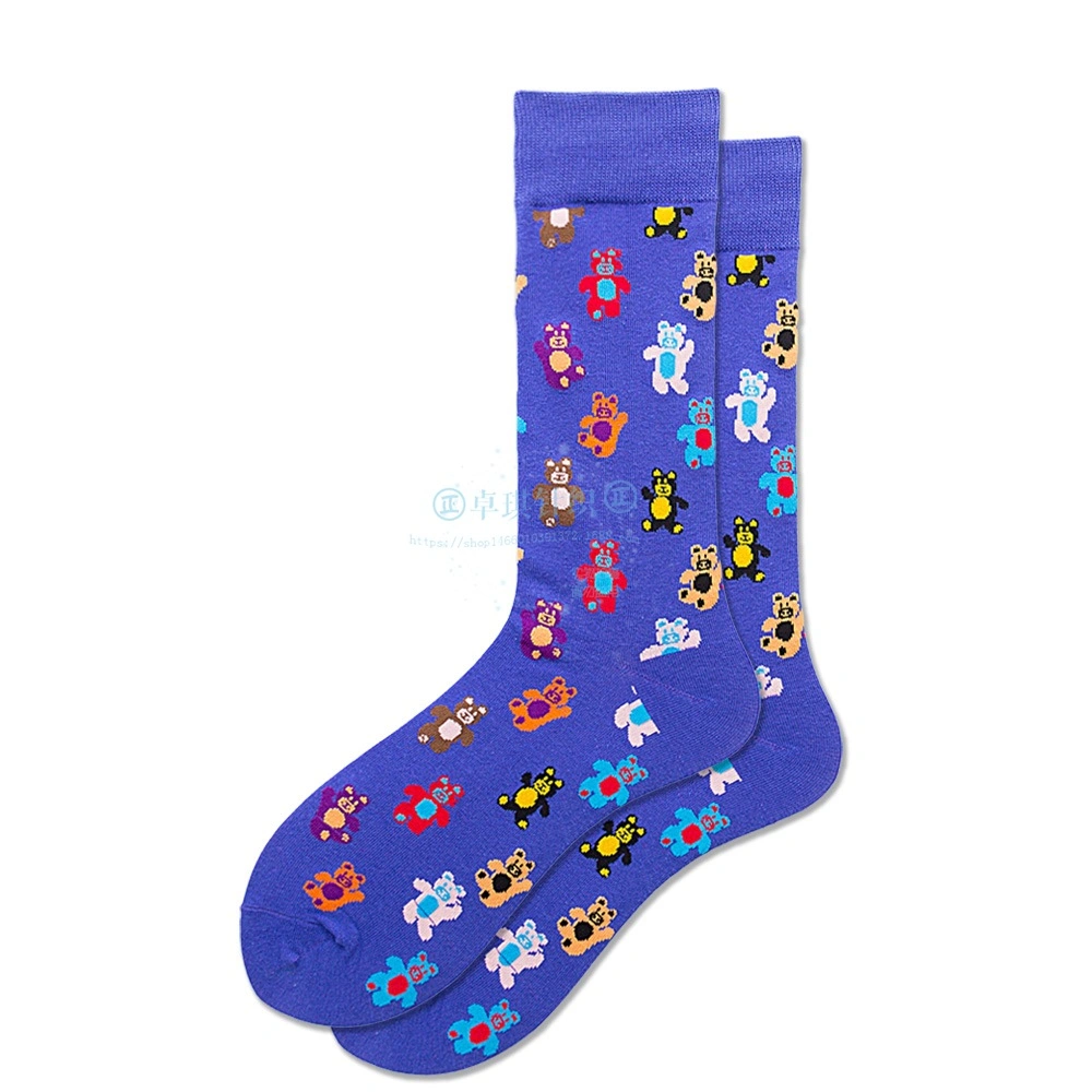 Women Crew Happy Novelty Sports Socks