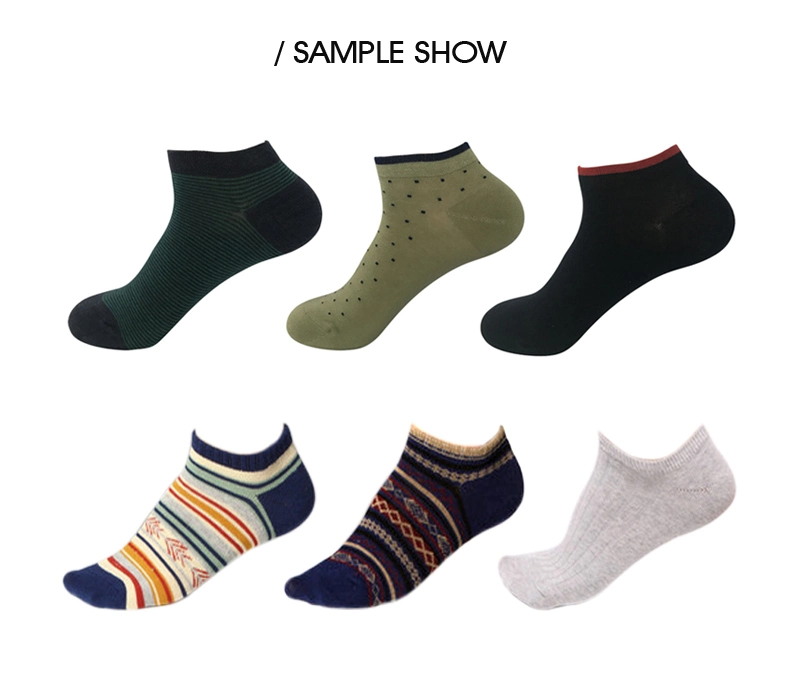 100 Cotton Men Seamless Toe Ankle Sock Short Invisible Short Sock