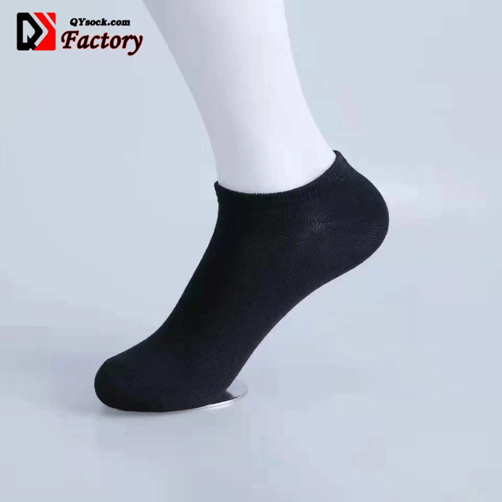 Men&amp; Women Socks Breathable Sports Socks Solid Color Boat Socks Comfortable Cotton Ankle