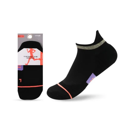 Custom Logo Accept Compression Socks Ankle Cut Socks Cushion Arch Support Fashion Socks Short Socks Cotton Sock Women Socks