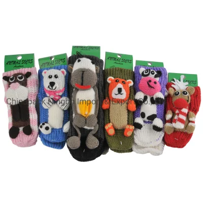 Baby Kids Children Acrylic Sock Animal Floor Socks Winter Christmas Socks