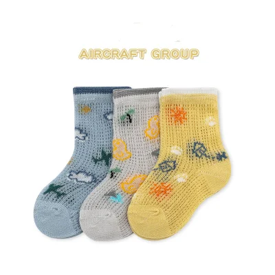 Cute Socks for Kids Baby Cotton Summer Ankle Socks Breathable Thin Socks