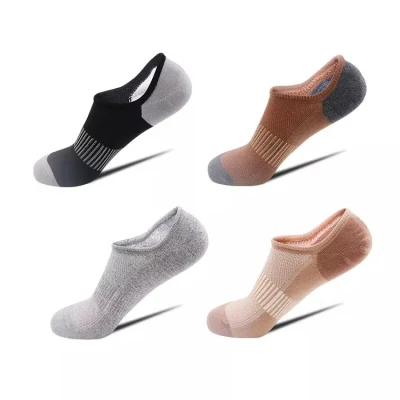 Thin Invisible Socks Casual Breathable Cotton No Show Socks for Men