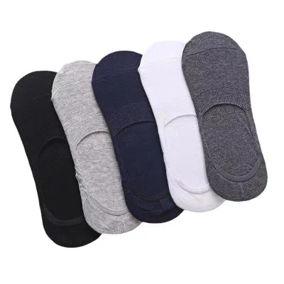 Women and Men No Show Socks Low Cut Anti-Slid Athletic Casual Invisible Liner Socks