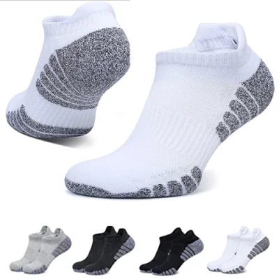 Bulk Buying Wearable Terry Sole Sweat-Absorbent Breathable Ankle Sport Sock